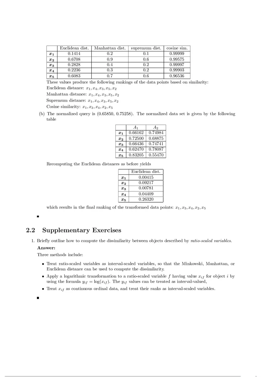 Solution Manual for Data Mining Chapter 2 - Page 8