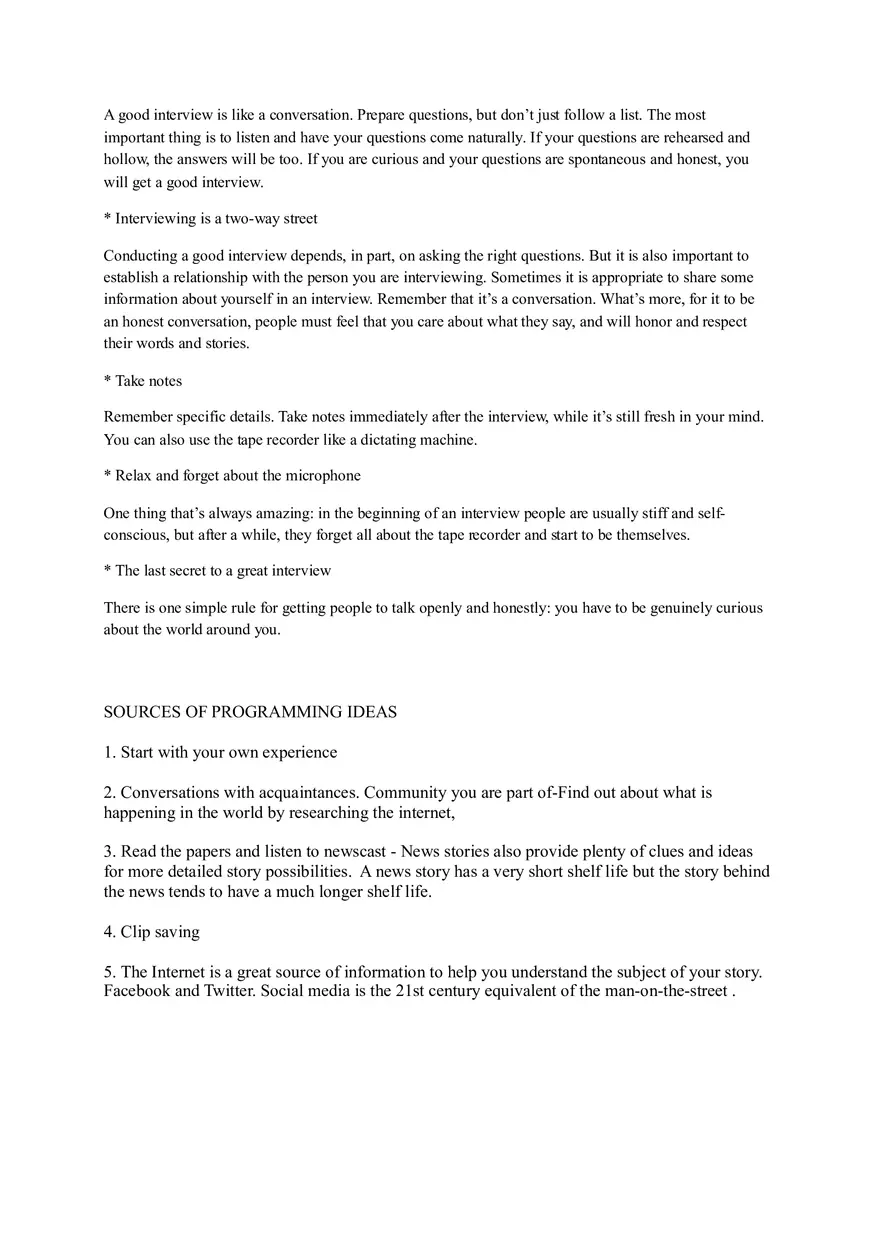 Radio Format - Lecture Notes 1 - Page 6