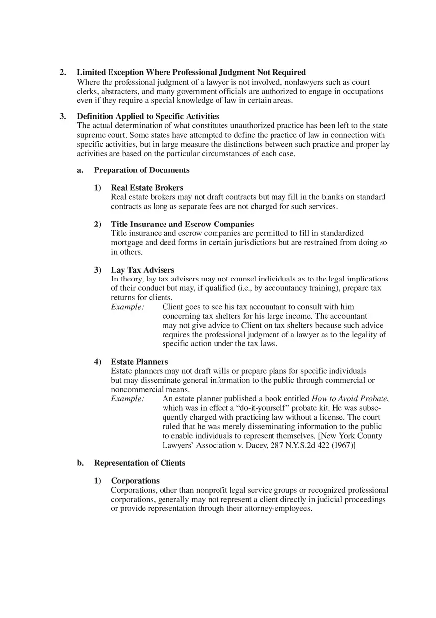 Professional Responsibility Guide Part 1 - Page 7