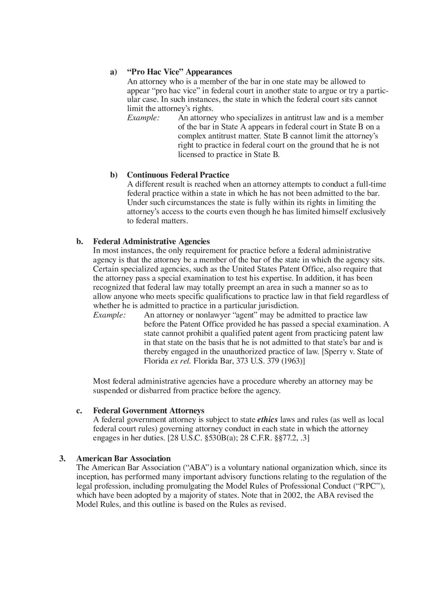 Professional Responsibility Guide Part 1 - Page 2