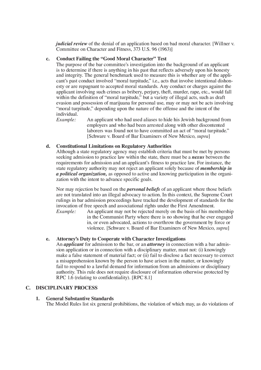 Professional Responsibility Guide Part 1 - Page 4