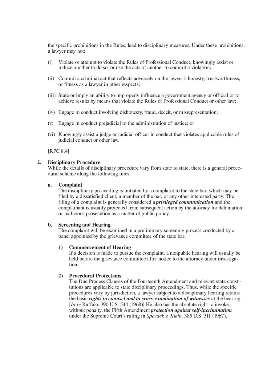 Professional Responsibility Guide Part 1 - Page 5