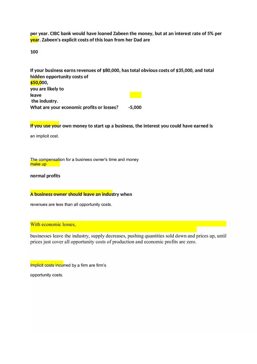 Scarcity Answers + Test Questions - Page 7
