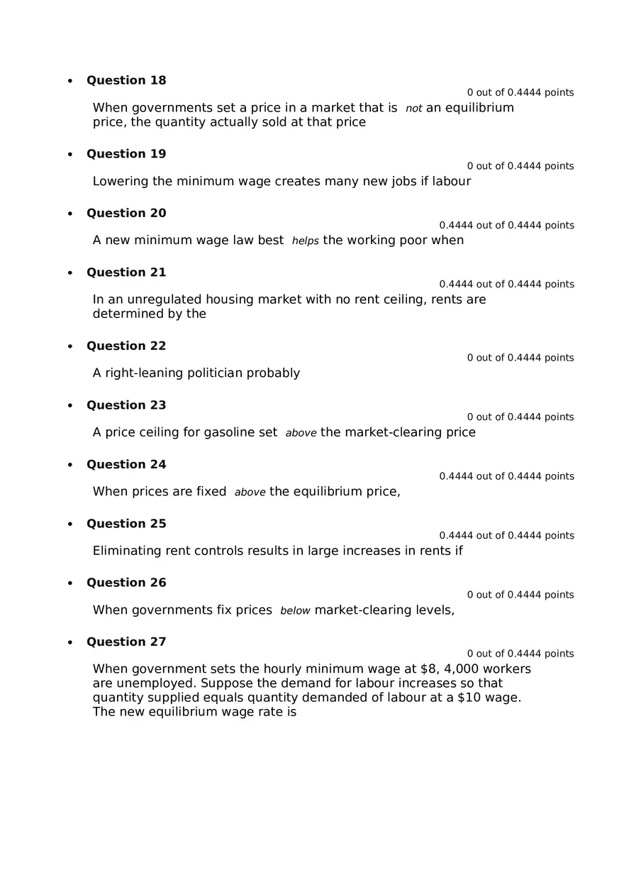 Scarcity Answers + Test Questions - Page 11