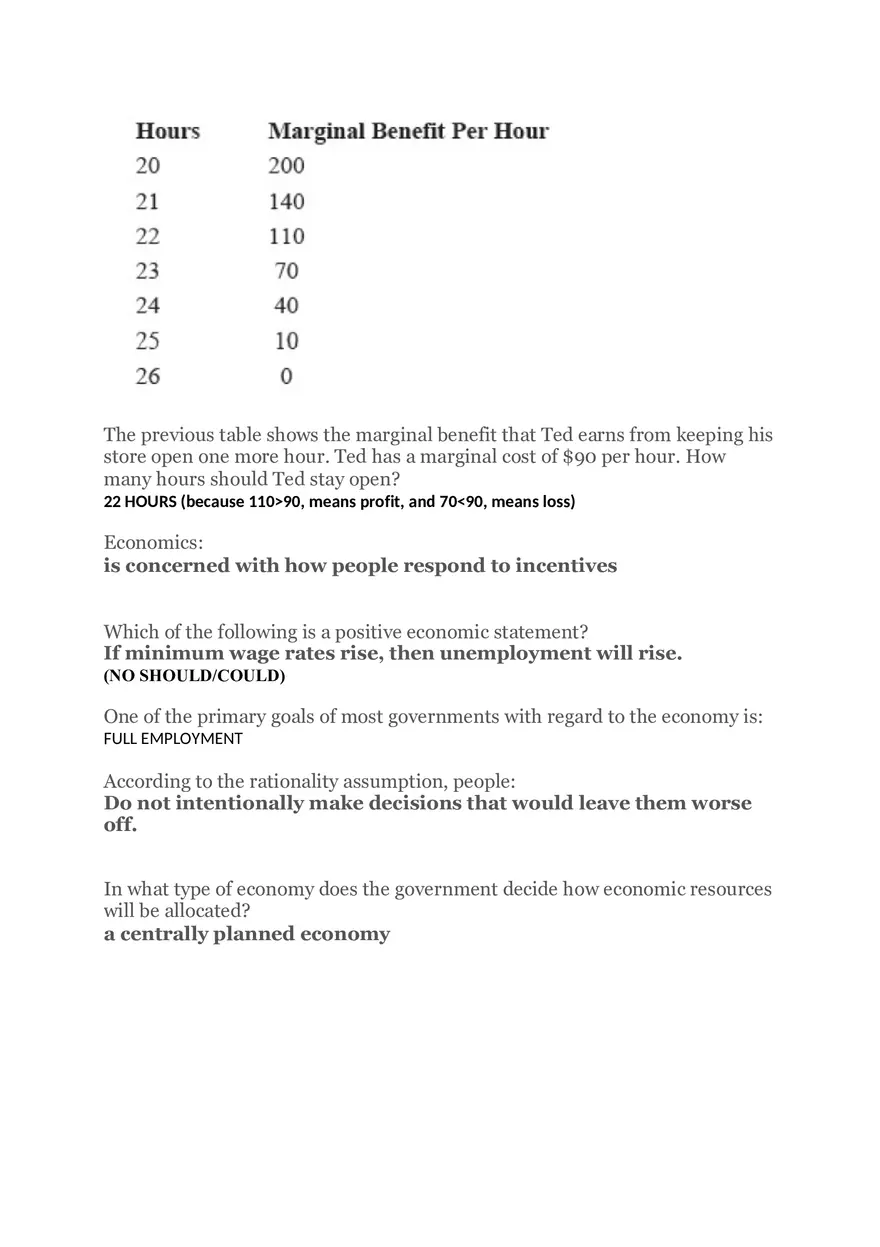 Scarcity Answers + Test Questions - Page 2