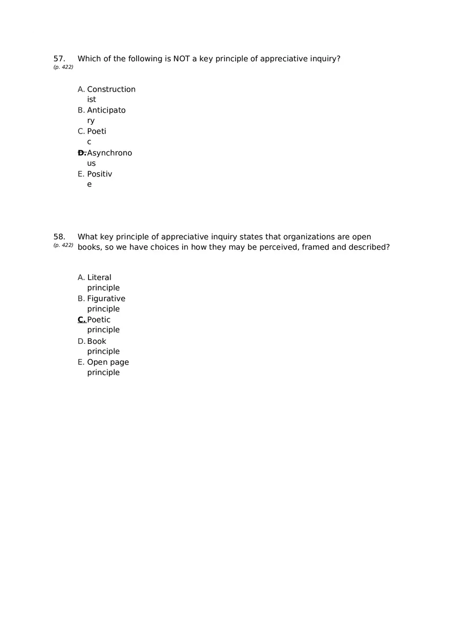 Chapter 15 Organizational Change Answer Key 3 - Page 9