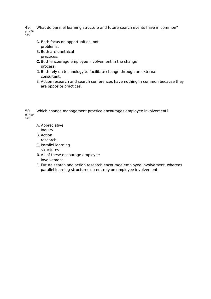 Chapter 15 Organizational Change Answer Key 3 - Page 5