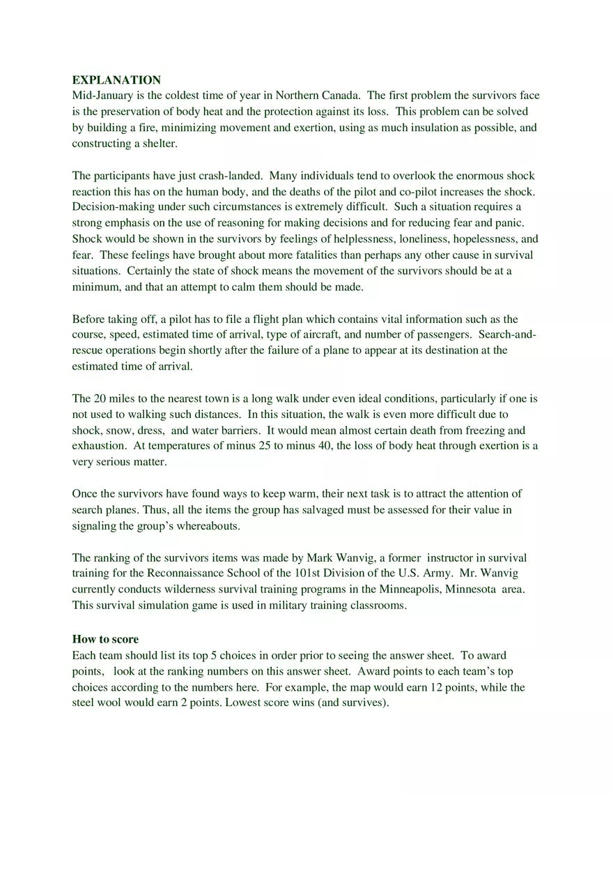 Survival Simulation Game - Page 2