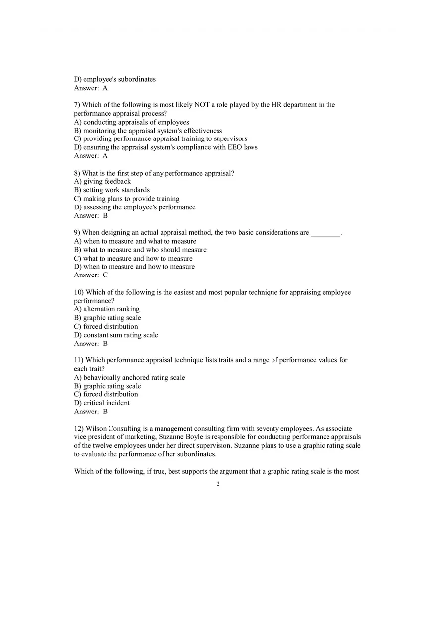 Performance Management and Appraisal - Page 2