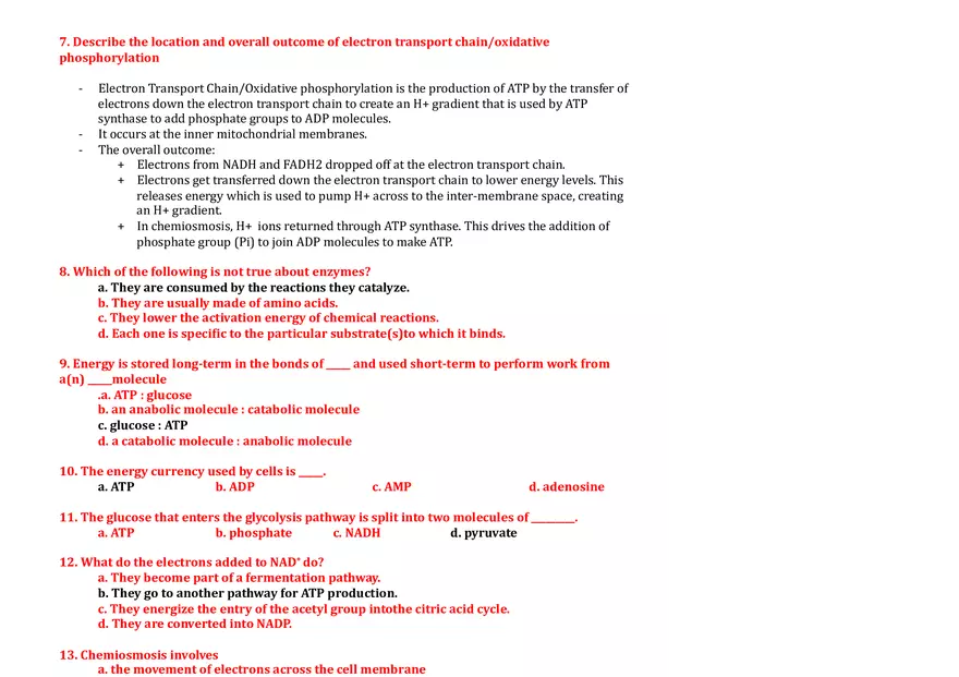 Chapter 4 Study Guide Intro to Biology - Page 3
