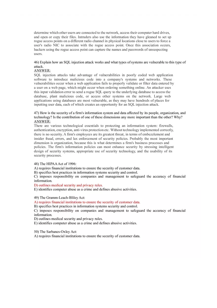 Chapter 8 Securing Information Systems - Page 13