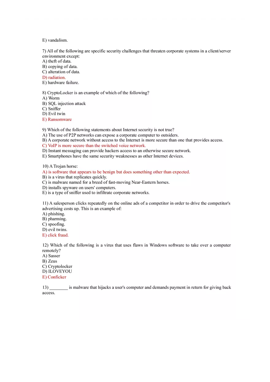 Chapter 8 Securing Information Systems - Page 2