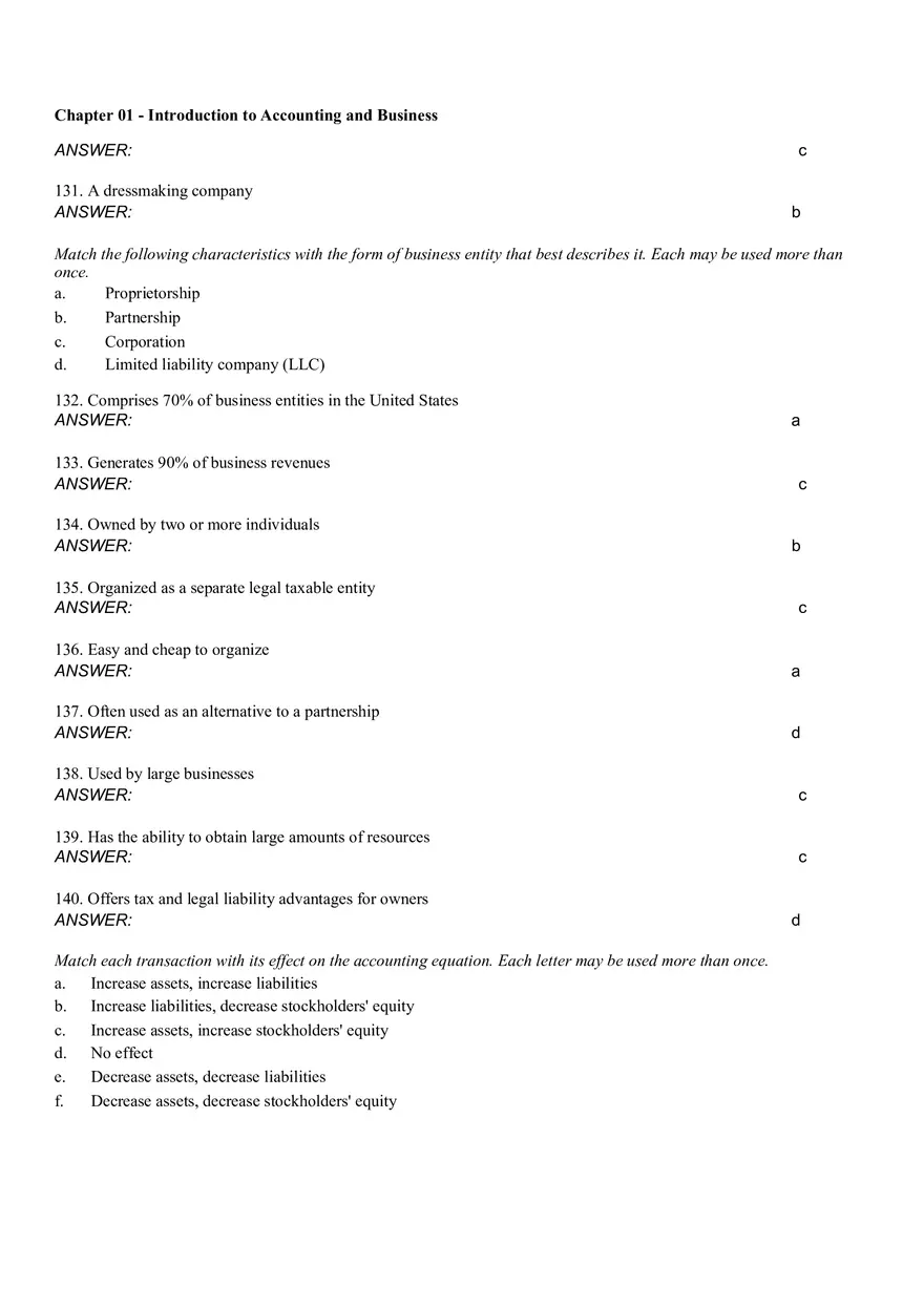 Introduction to Accounting and Business Ch 1 Part 2 - Page 11