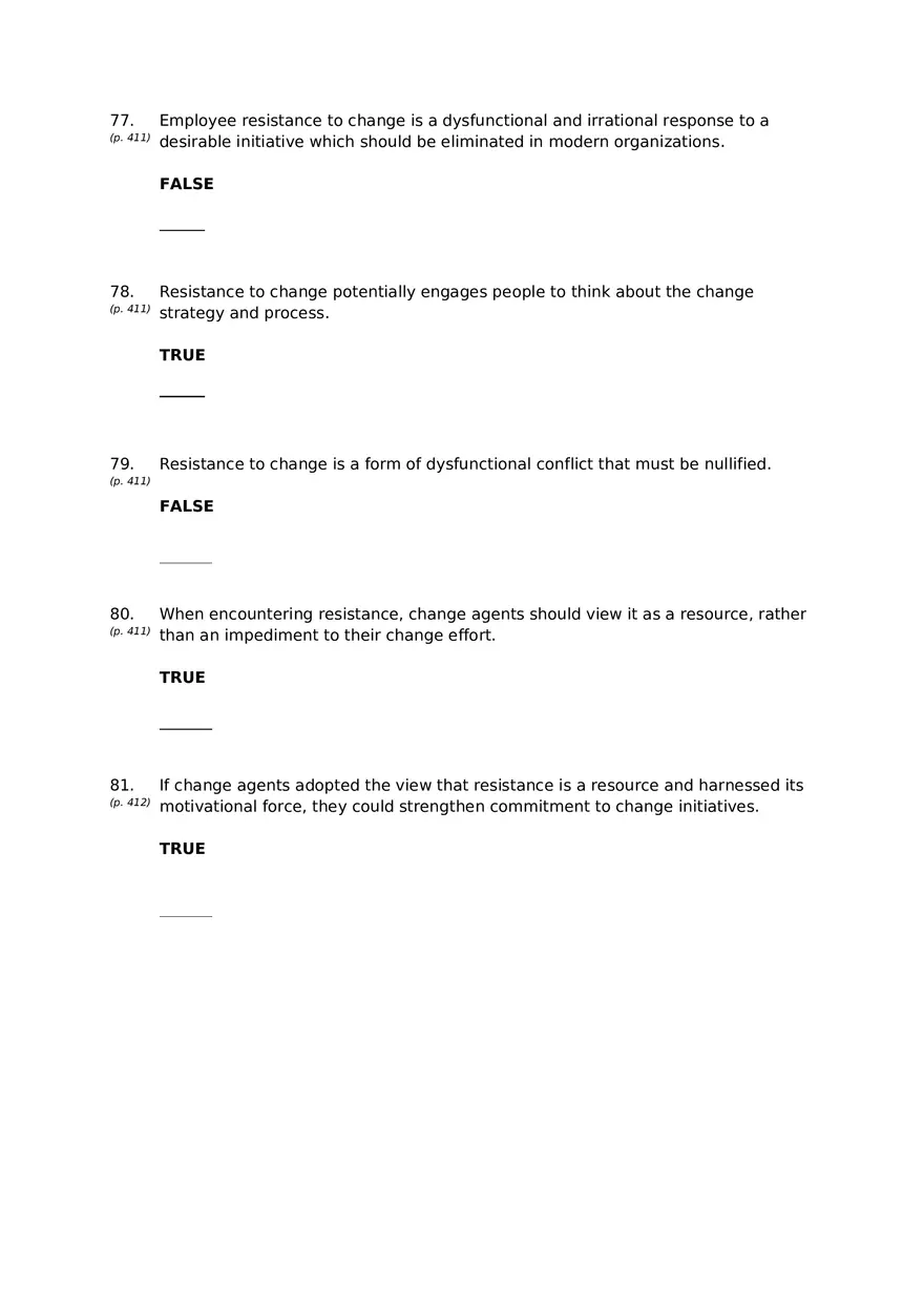 Chapter 15 Organizational Change Answer Key 4 - Page 7