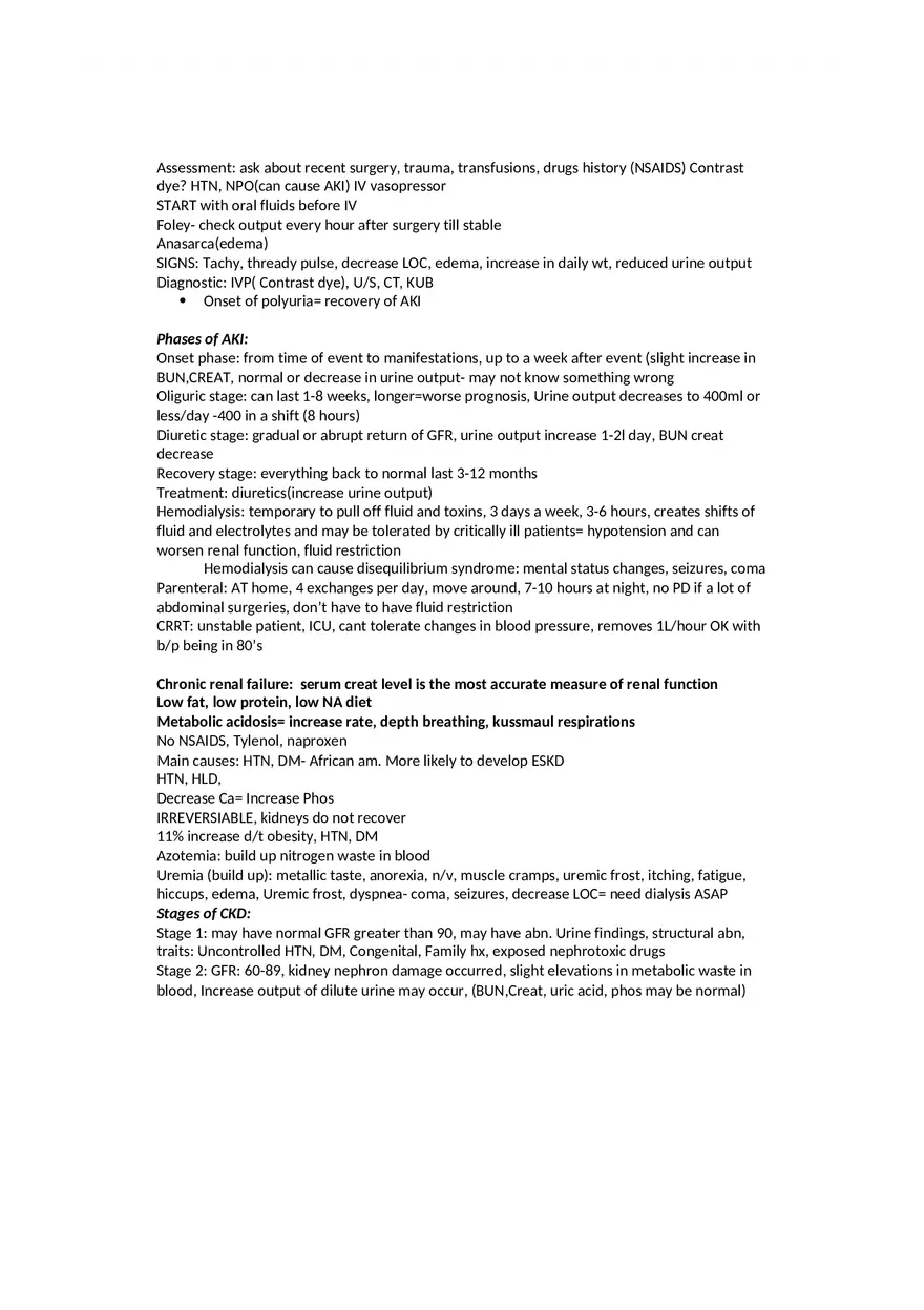 GU Nephron Study Guide - Page 2