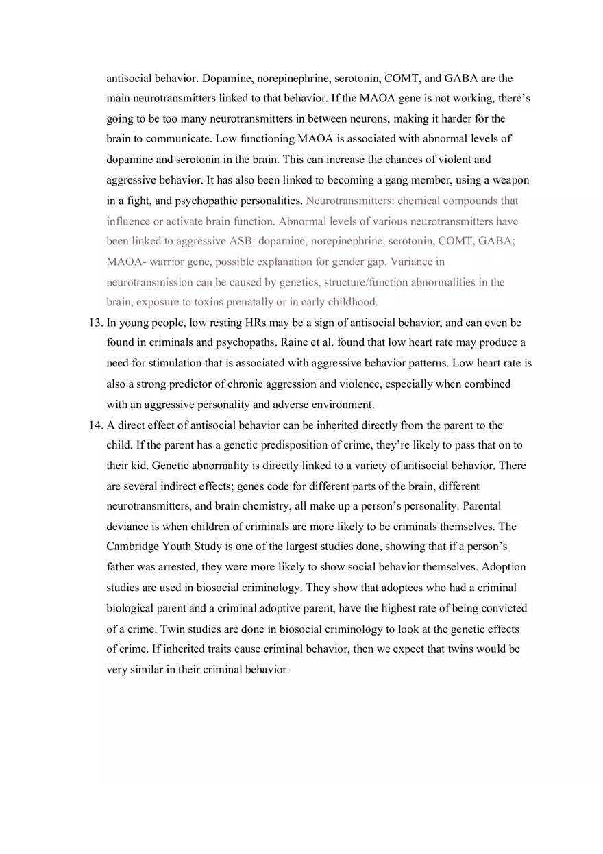 Criminology Chapter 5 Reading Questions - Page 5