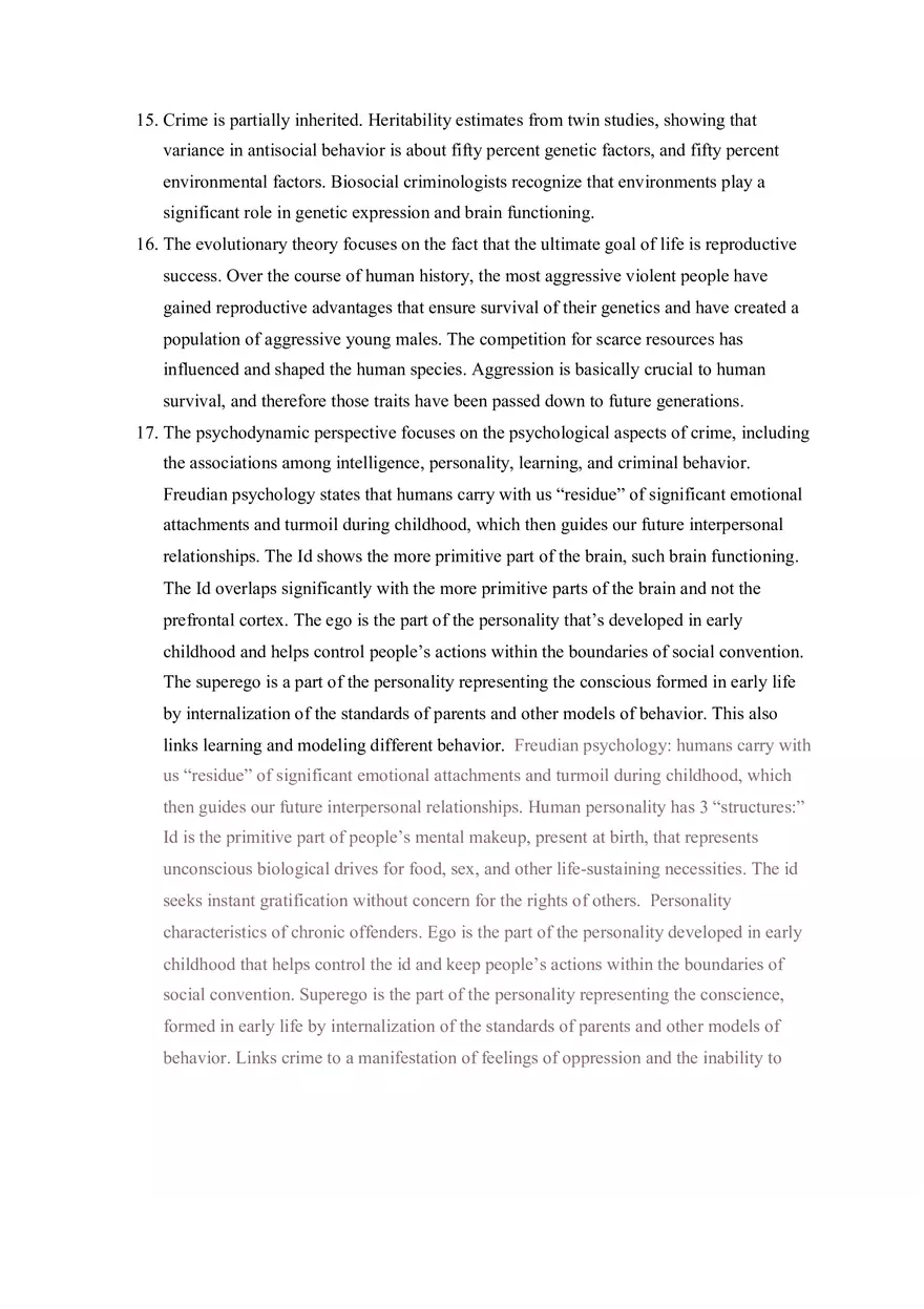 Criminology Chapter 5 Reading Questions - Page 6