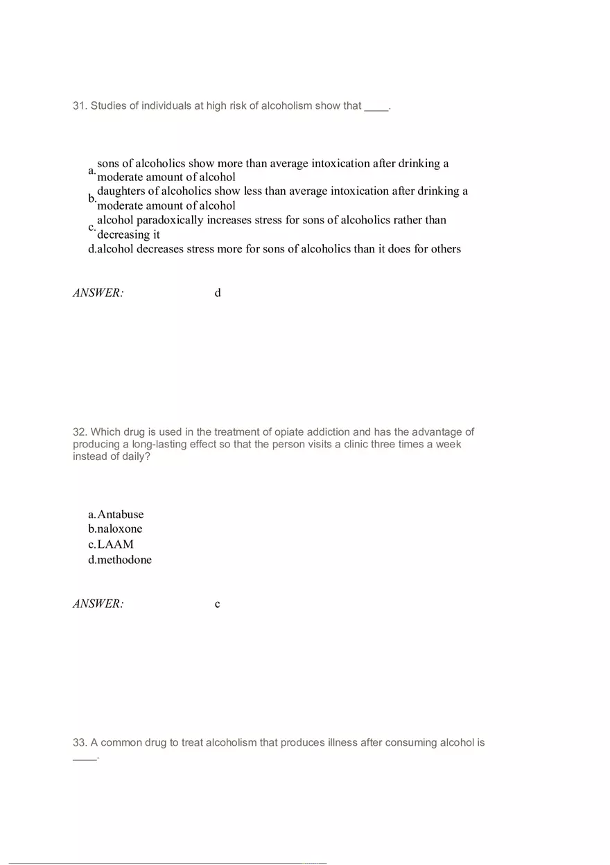Drug Abuse Chapter 14 Answer Key Part 2 - Page 4