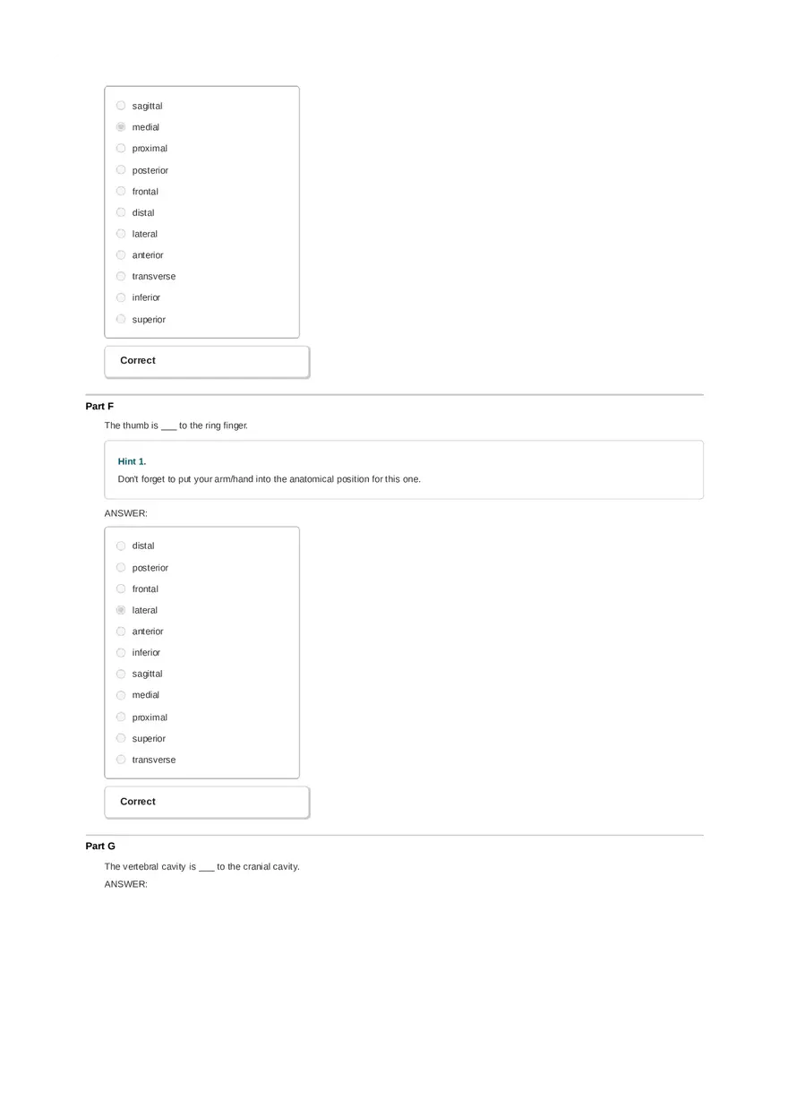 Unit 1 Ex 1 Review Sheet (Anat Term) - Page 12