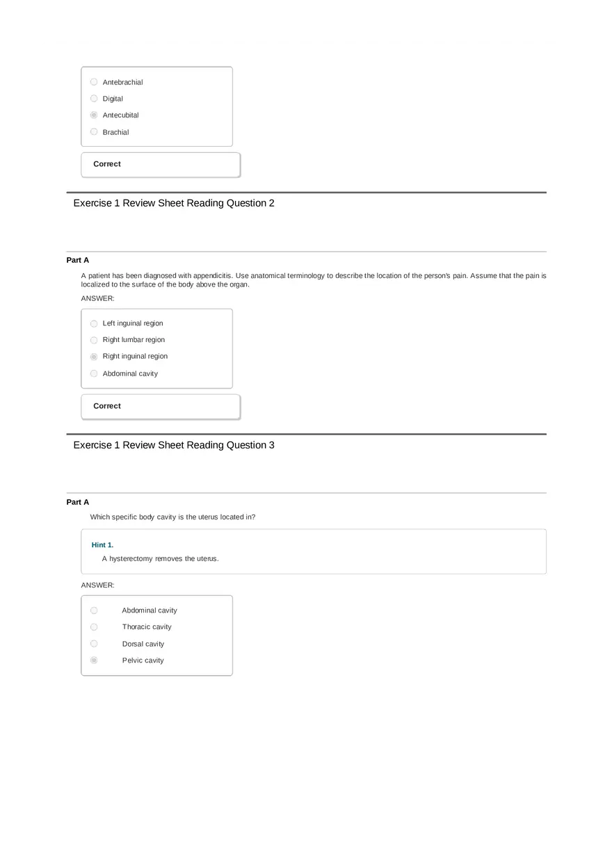 Unit 1 Ex 1 Review Sheet (Anat Term) - Page 6