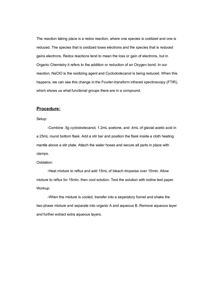 Oxidation of Cyclododecanol - Page 2