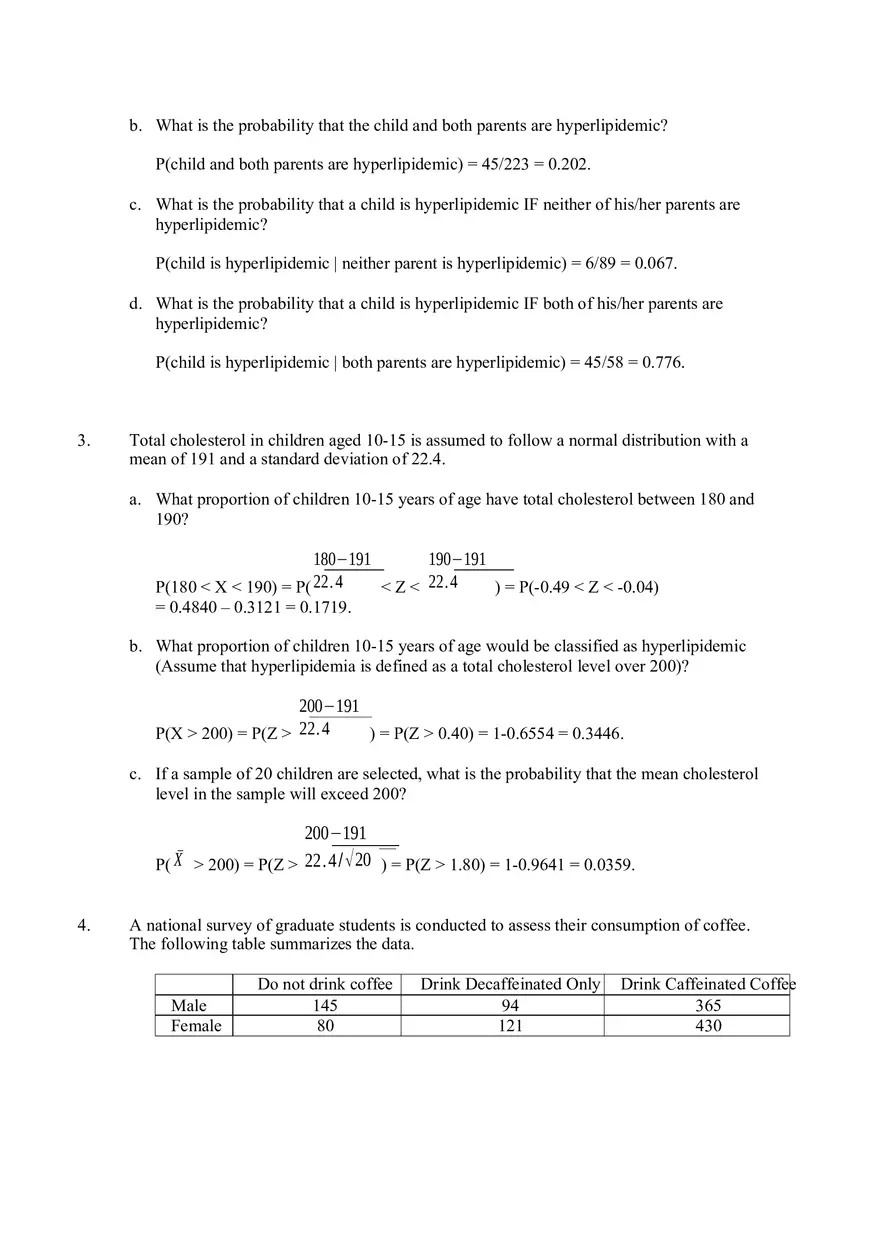 Essentials of Biostatistics in Public Health Chapter 5 Answer Key - Page 2