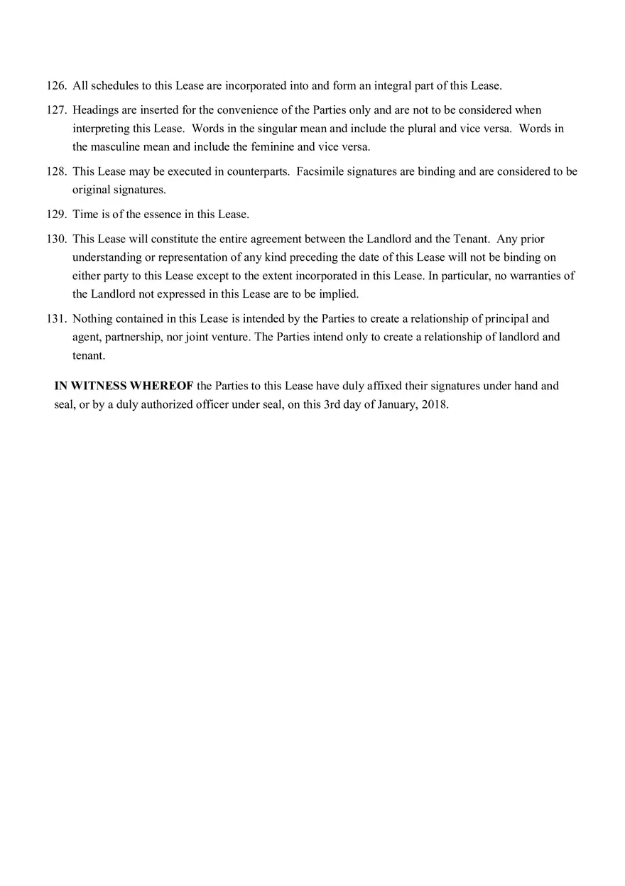 Sample Commercial Lease Agreement Part 3 - Page 10