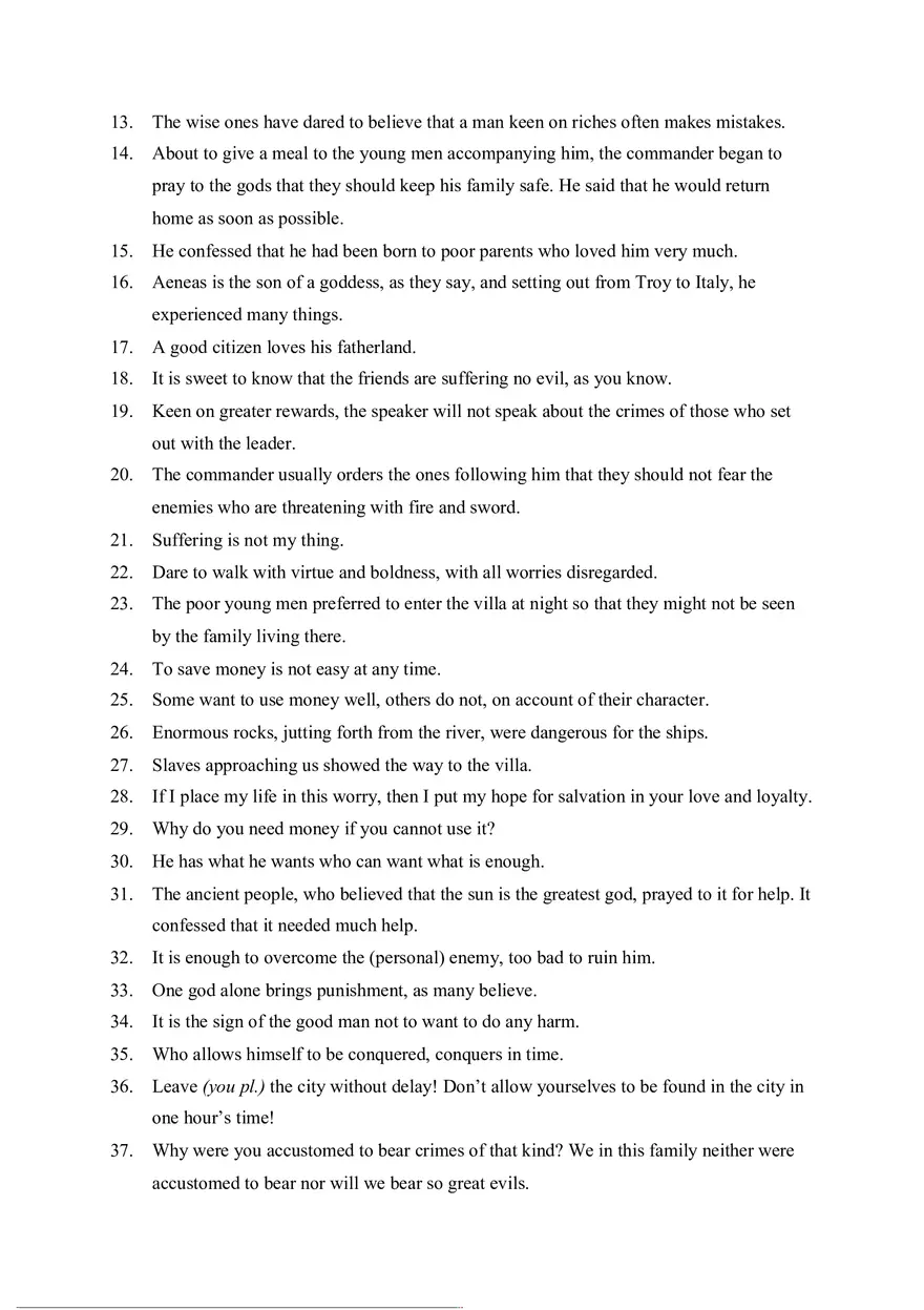 Answer Key for Latin. An Intensive Course Part 6 - Page 8