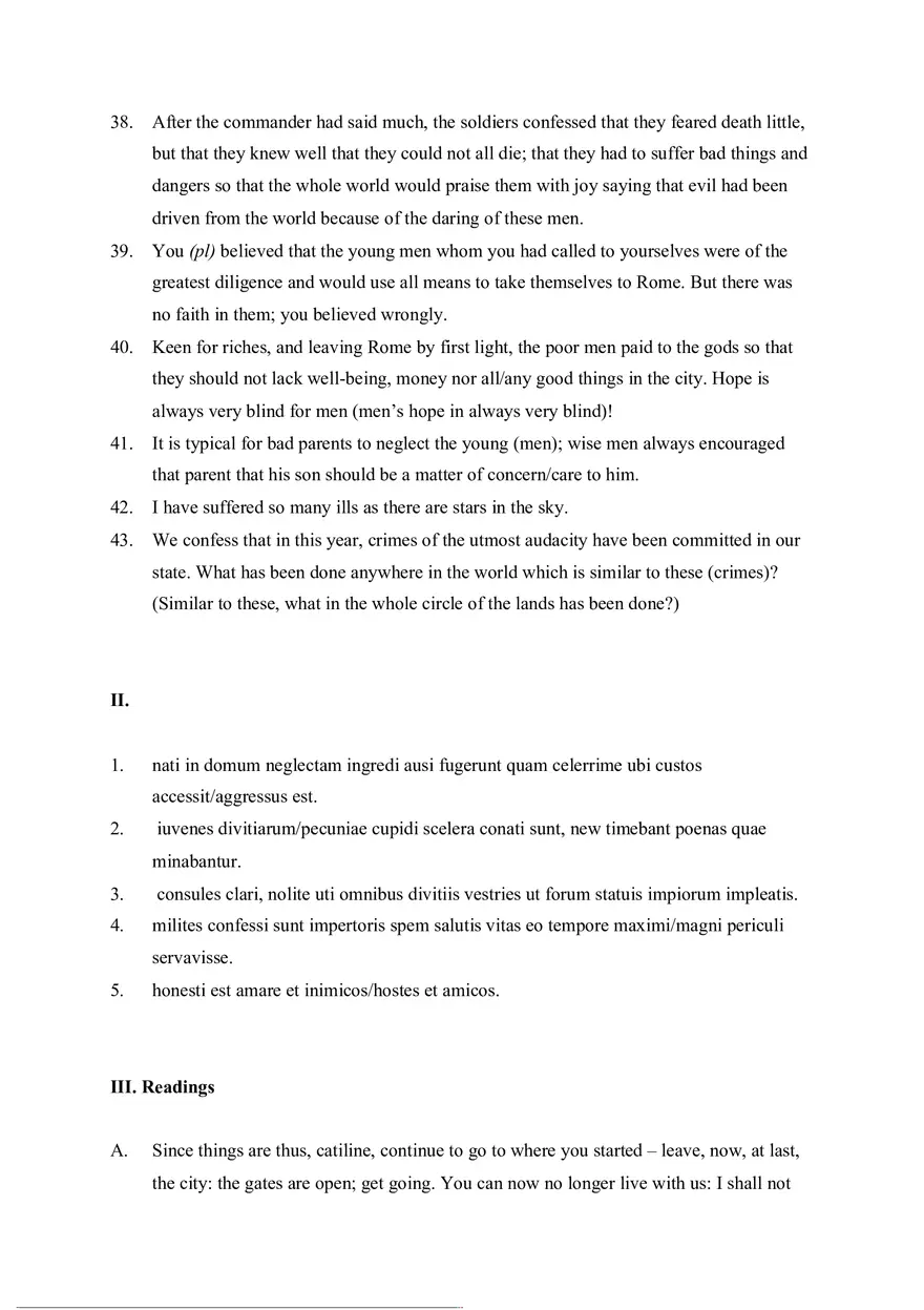 Answer Key for Latin. An Intensive Course Part 6 - Page 9