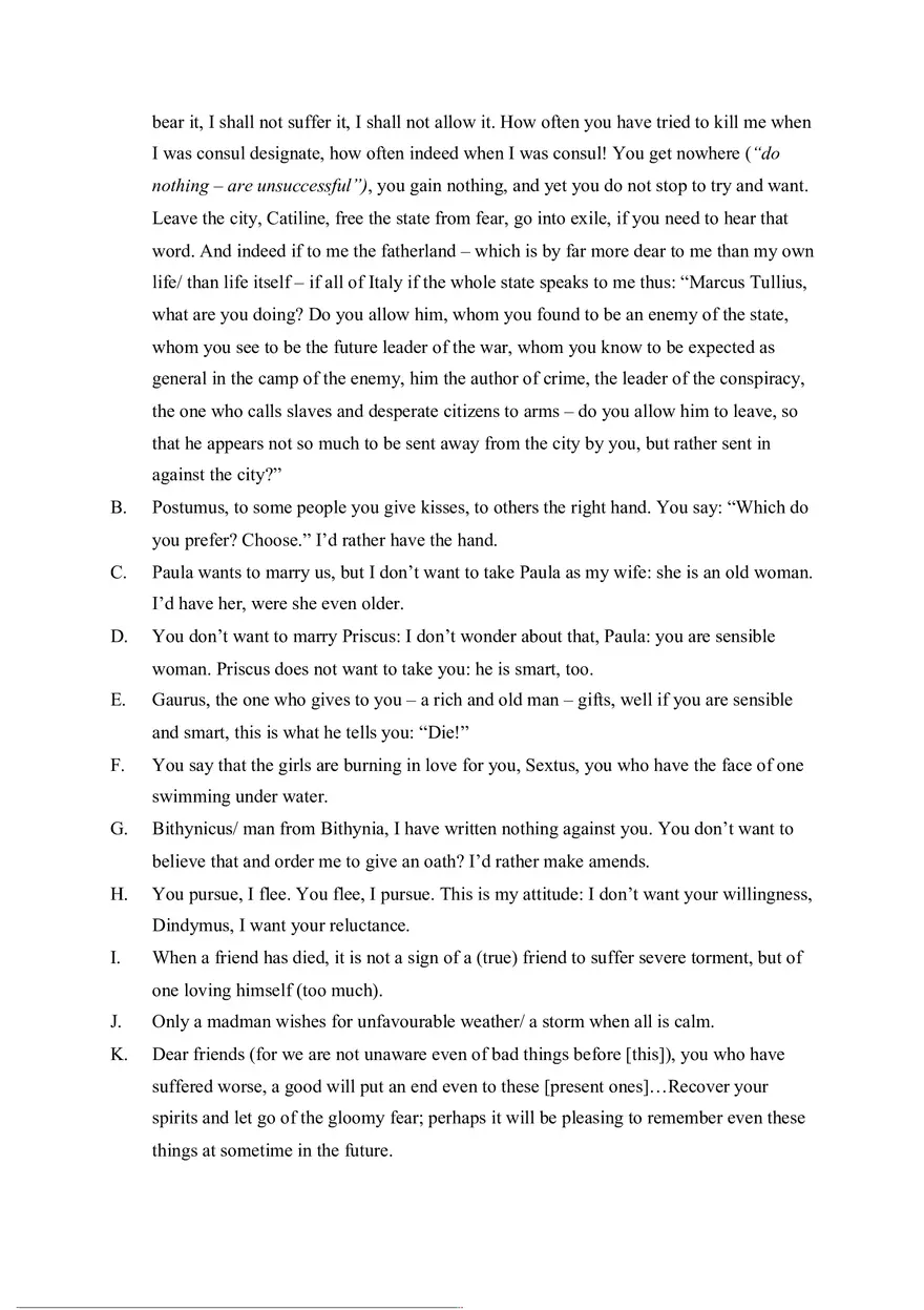 Answer Key for Latin. An Intensive Course Part 6 - Page 10