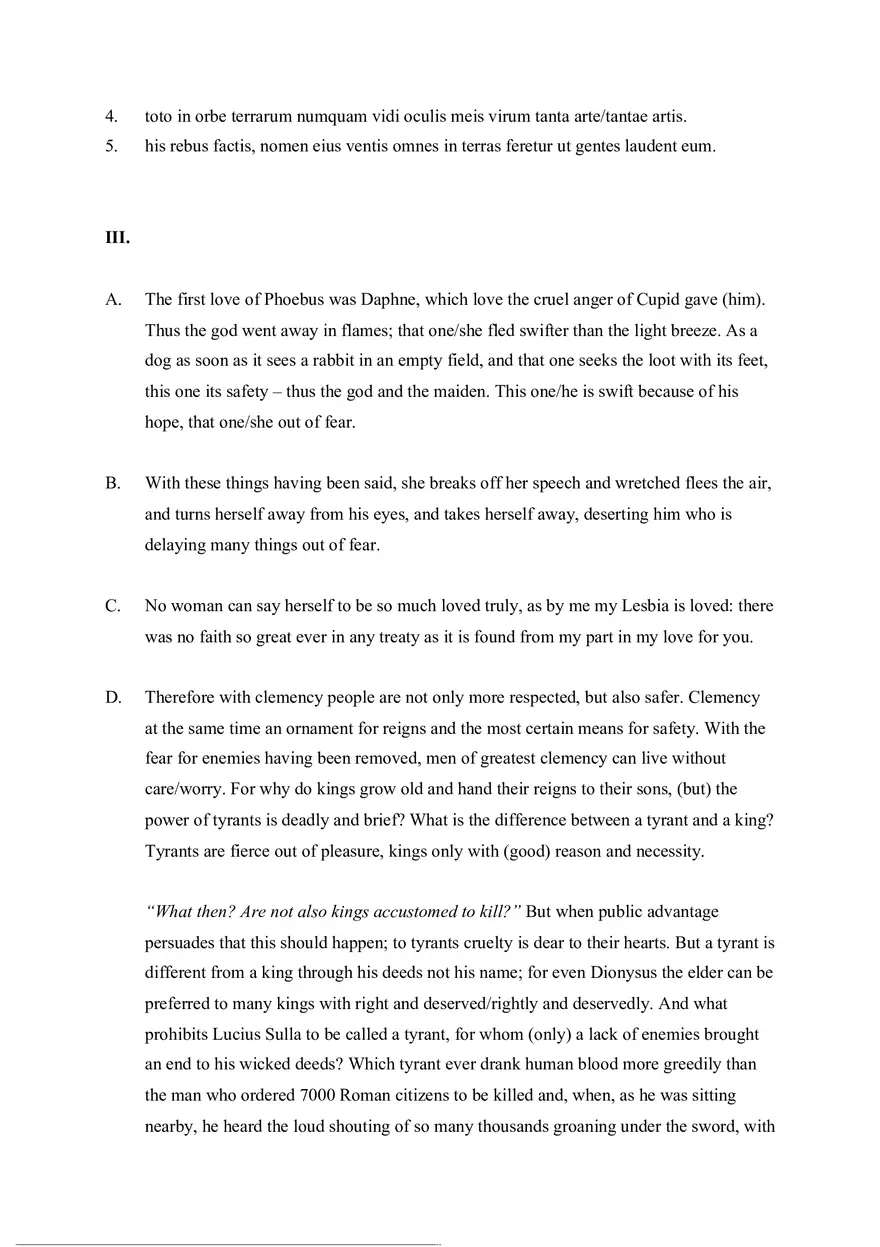 Answer Key for Latin. An Intensive Course Part 6 - Page 4