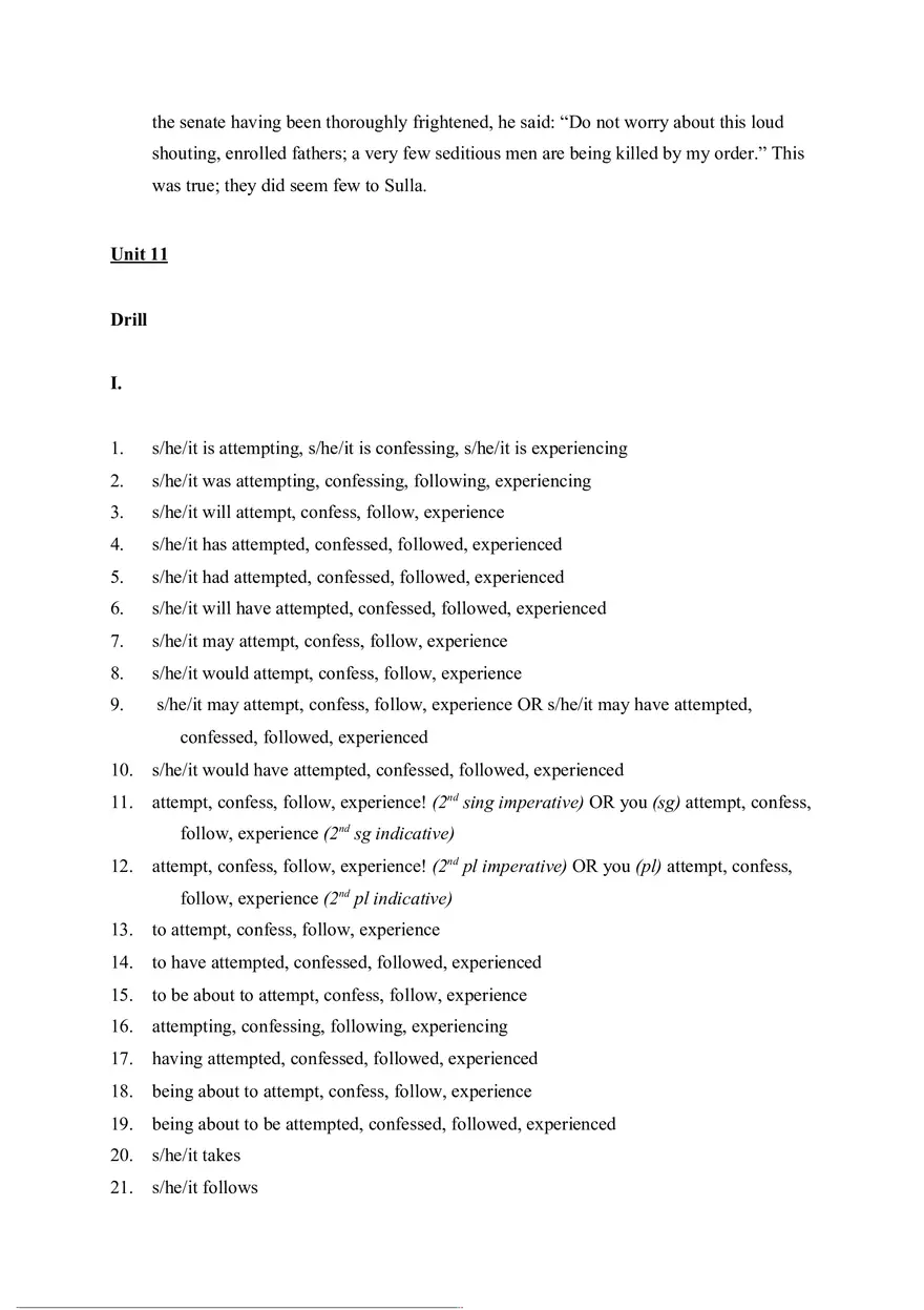 Answer Key for Latin. An Intensive Course Part 6 - Page 5