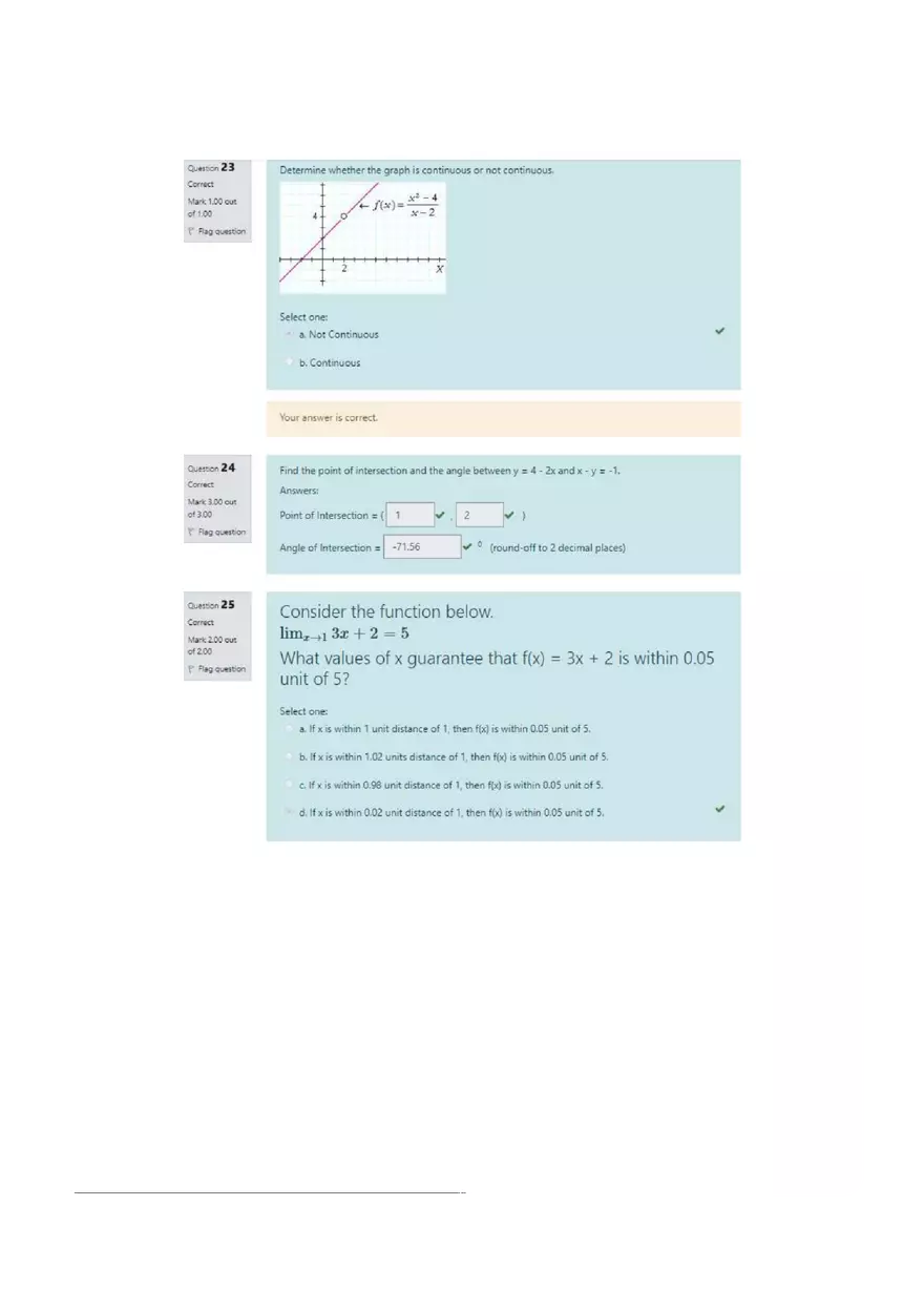 Calculus 1 Final Exam - Page 11