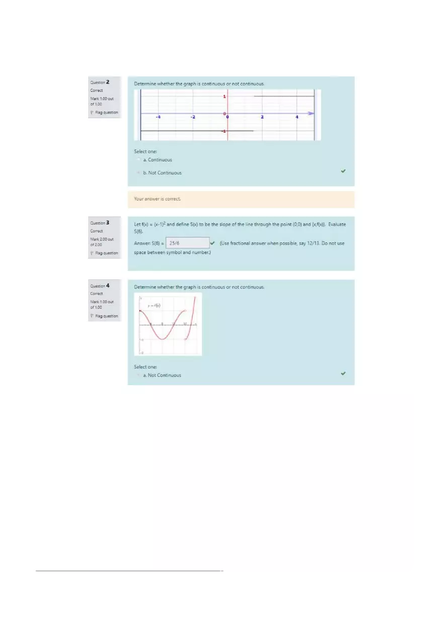 Calculus 1 Final Exam - Page 2