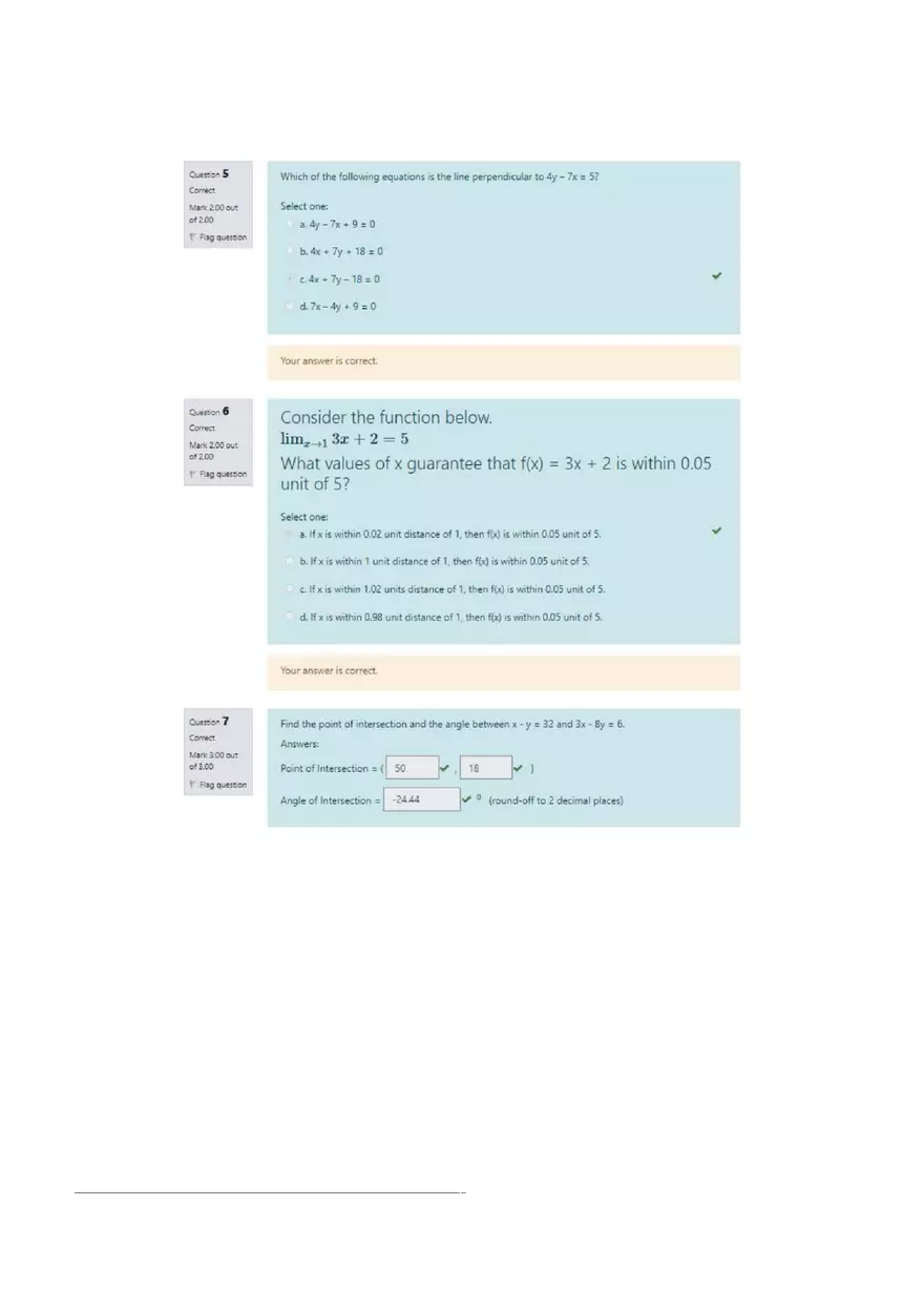 Calculus 1 Final Exam - Page 4