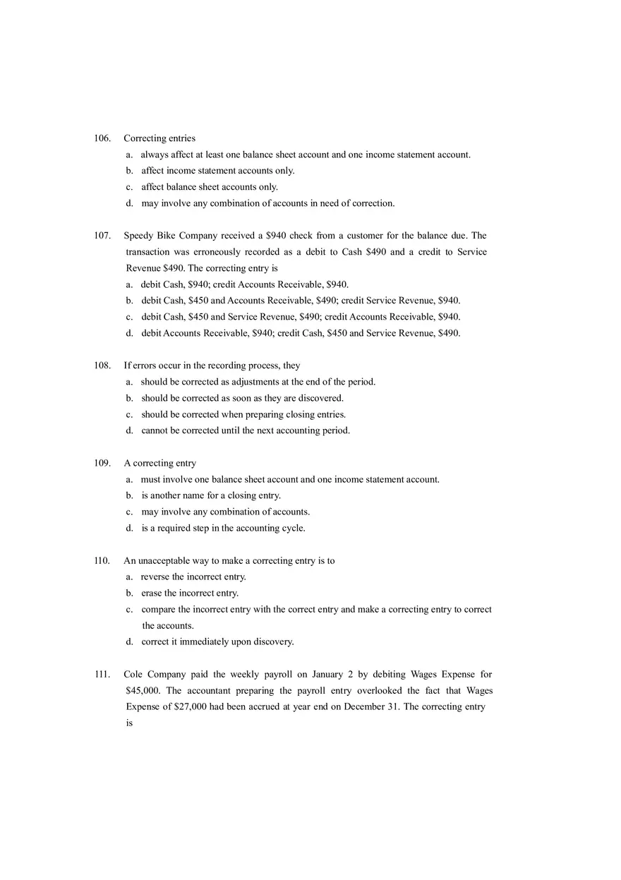Closing Entries in the Accounting Cycle T of F (Answer Key) - Page 19