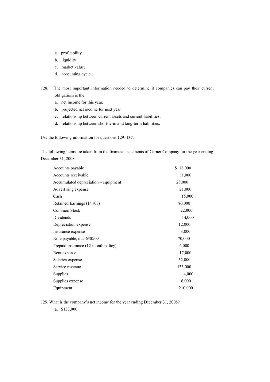 Closing Entries in the Accounting Cycle T of F (Answer Key) - Page 6