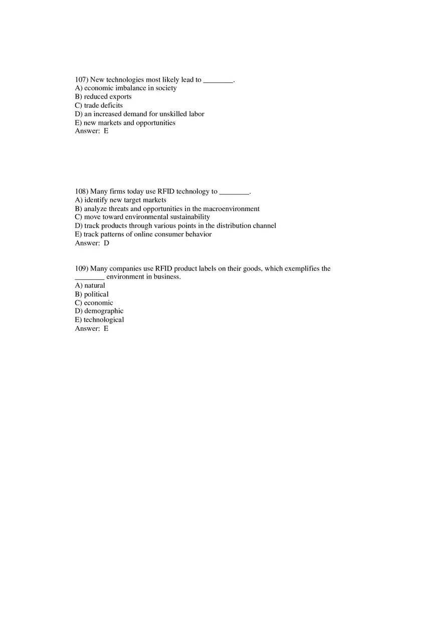 Analyzing the Marketing Environment Part 4 - Page 7