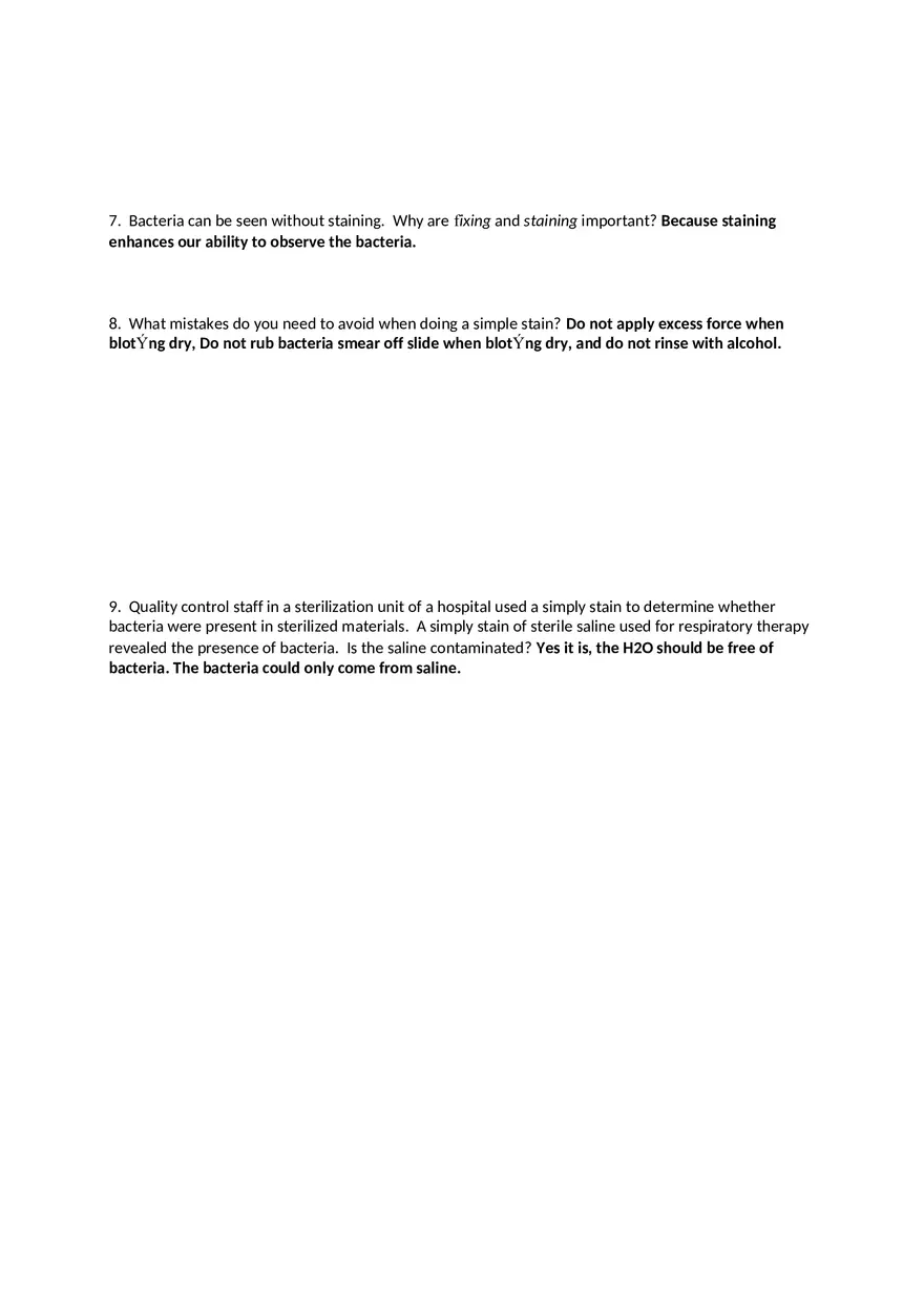 Lab 1 Smear and Simple Stain - Page 2