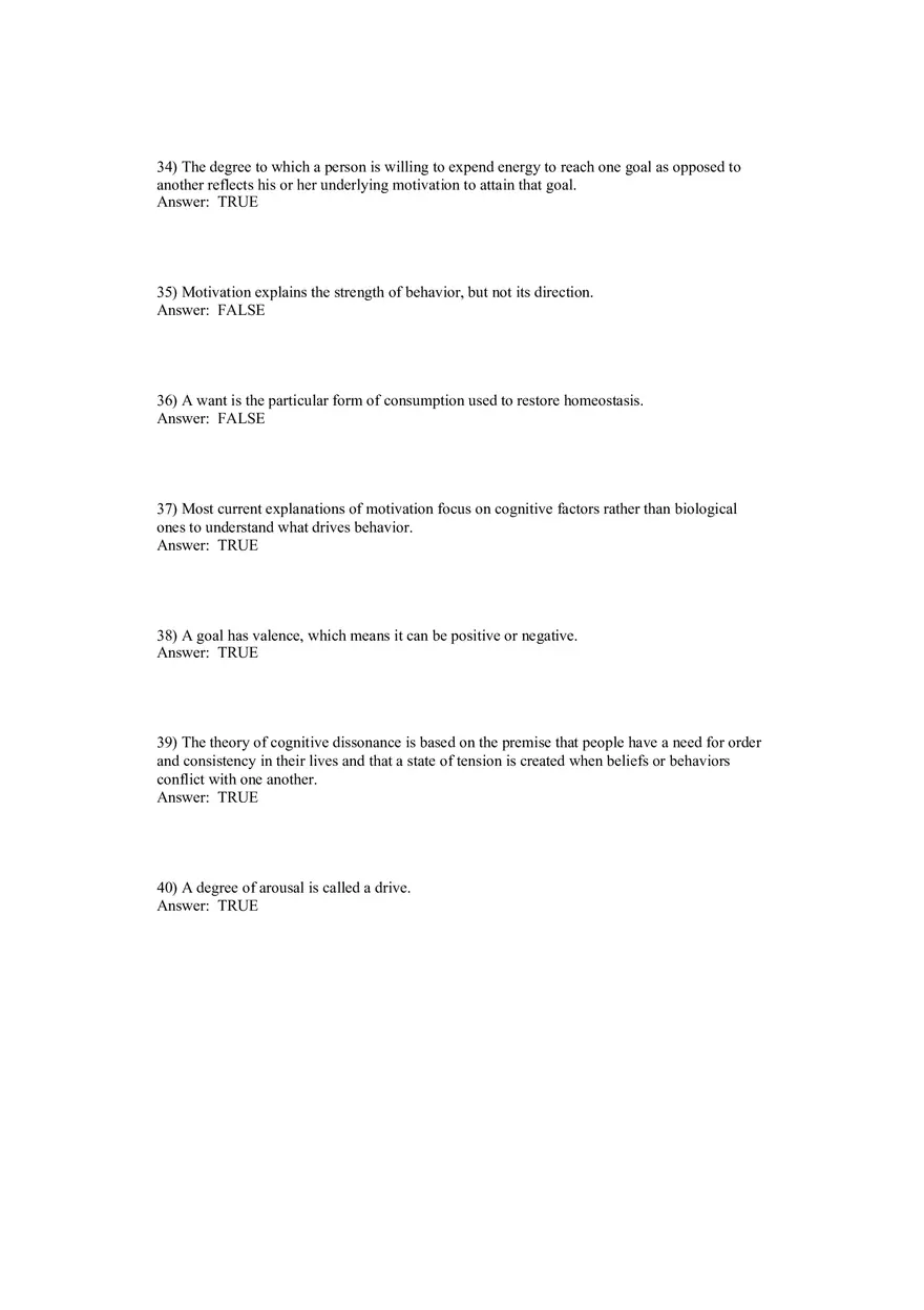 Motivation and Affect Answer Key - Page 11