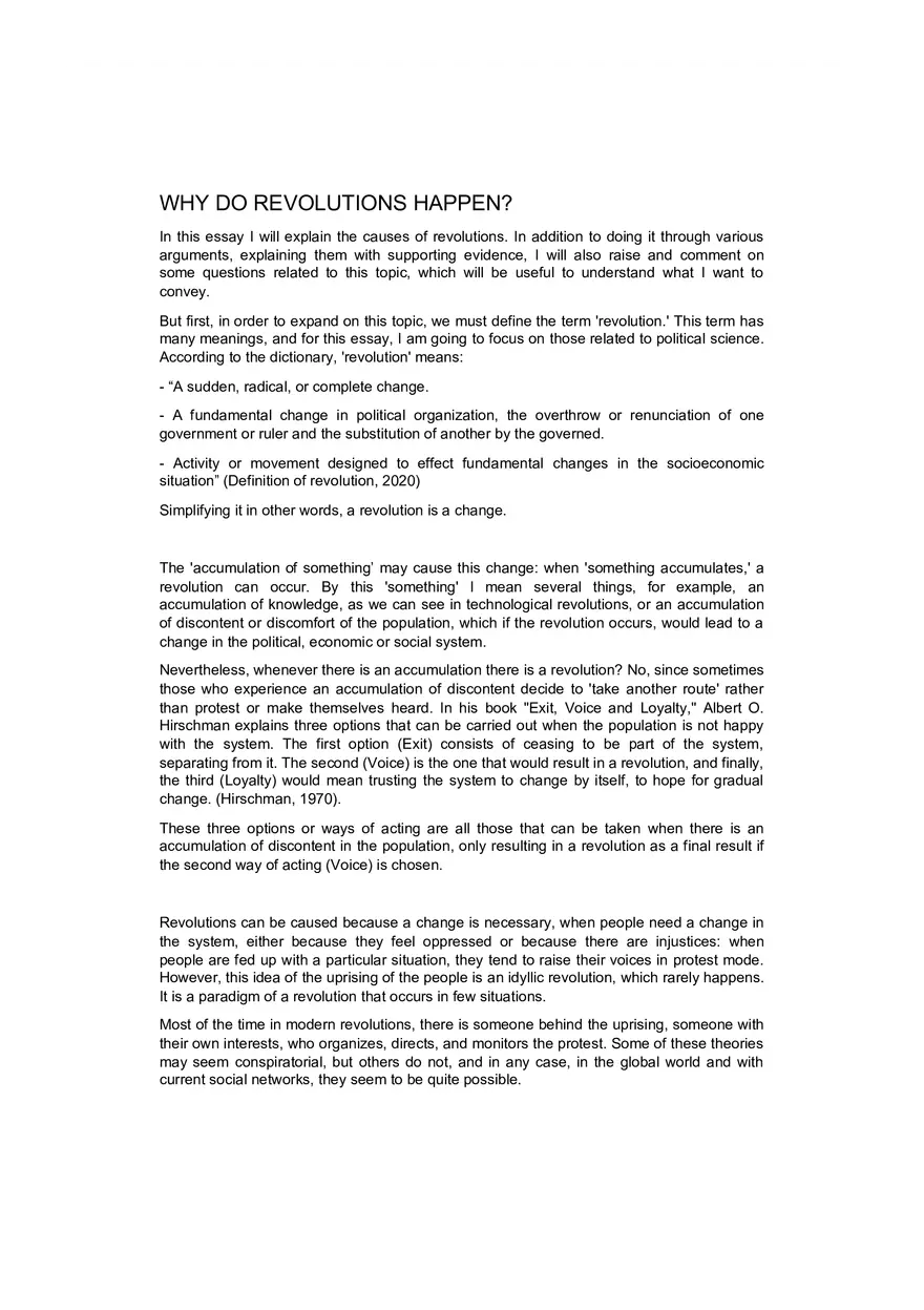 Why Do Revolutions Happen - Page 1