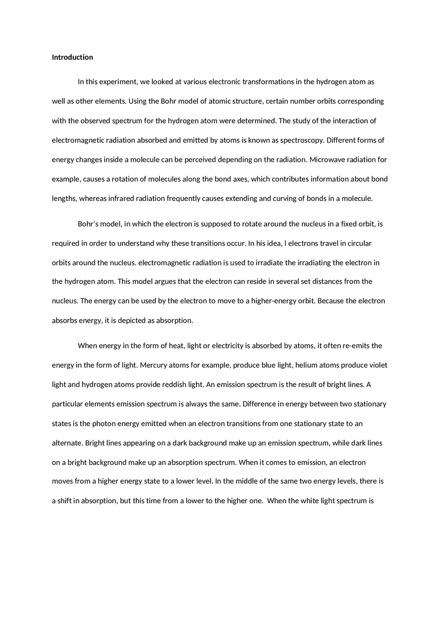Lab Report 1 - Spectroscopy - Page 3