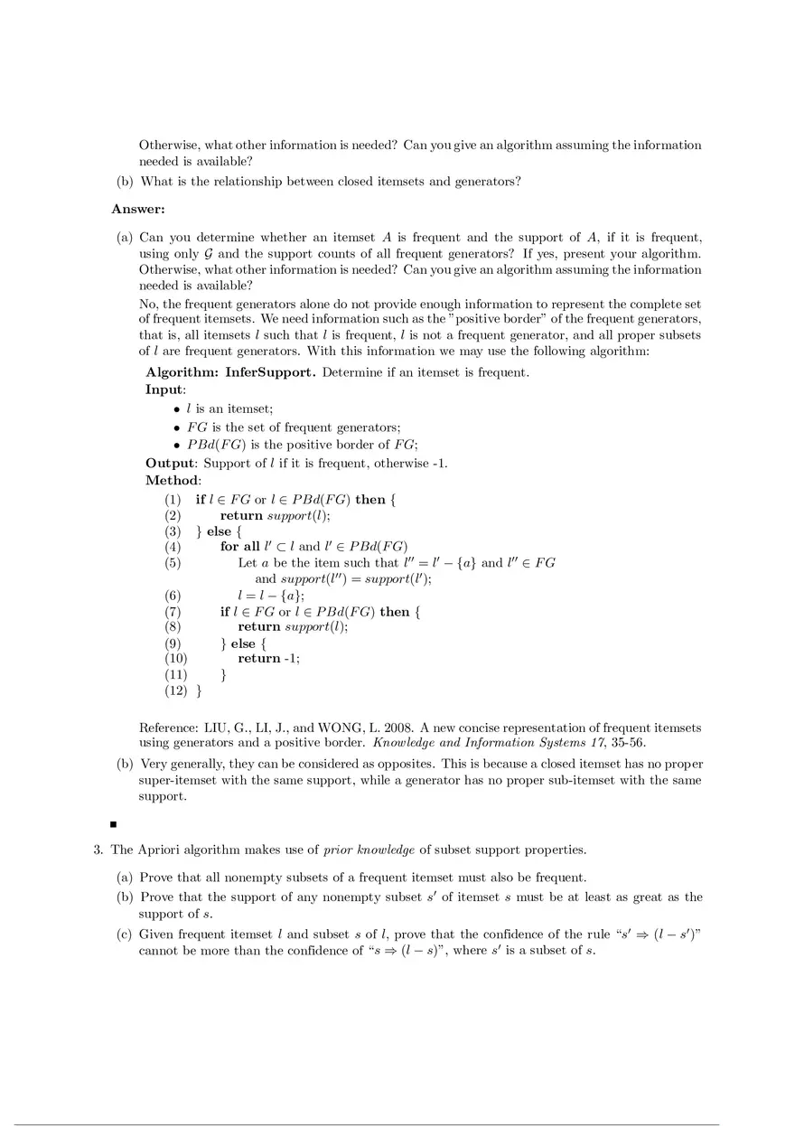 Solution Manual for Data Mining Chapter 6 - Page 2