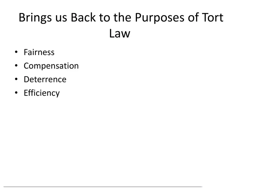 What is a Tort (Lecture) Part 8 - Page 7