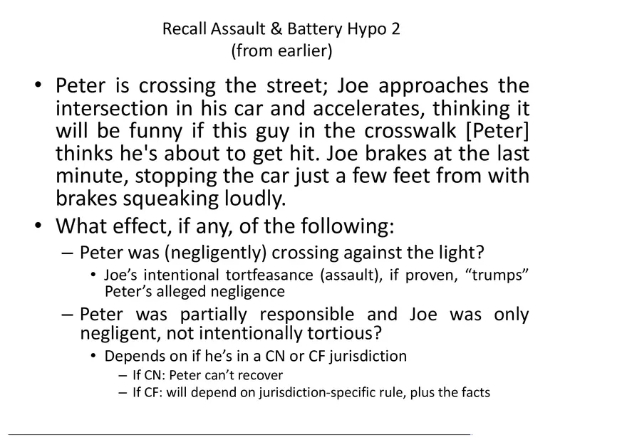What is a Tort (Lecture) Part 8 - Page 14
