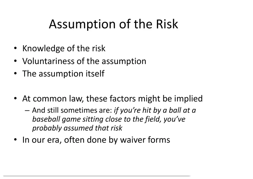 What is a Tort (Lecture) Part 8 - Page 15