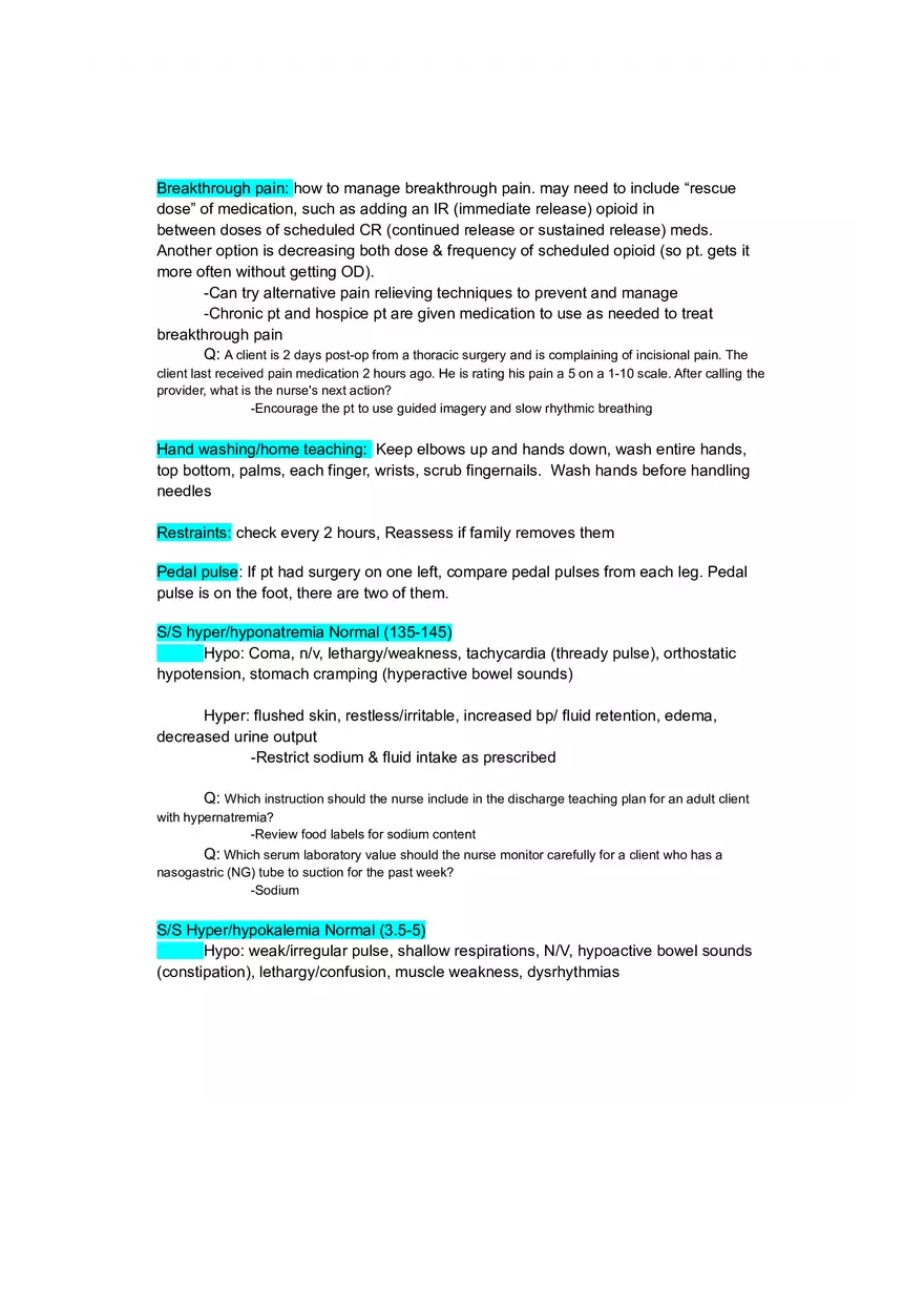 Medsurg 1 Potassium - Page 4