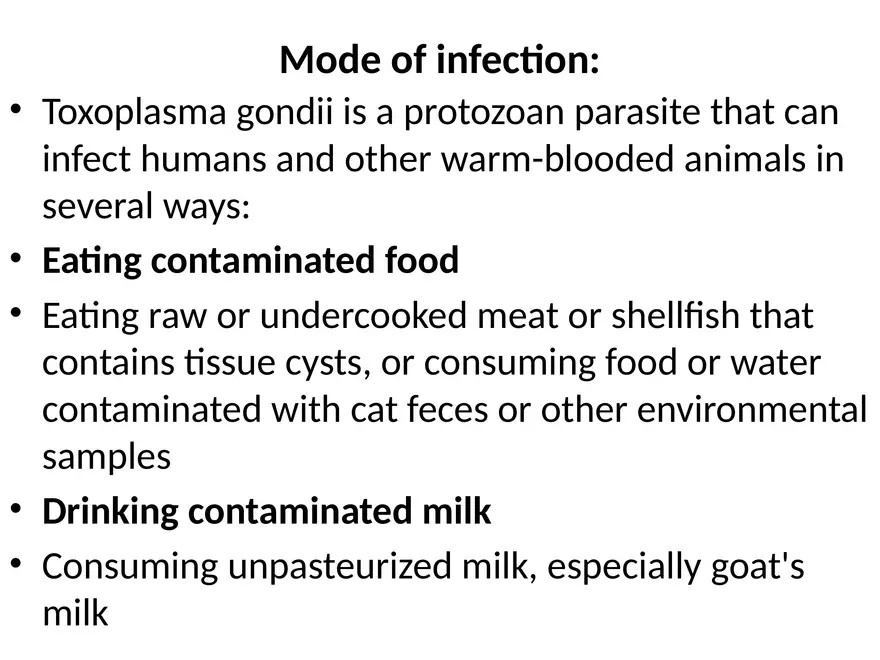 Toxoplasma Gondii - Page 12