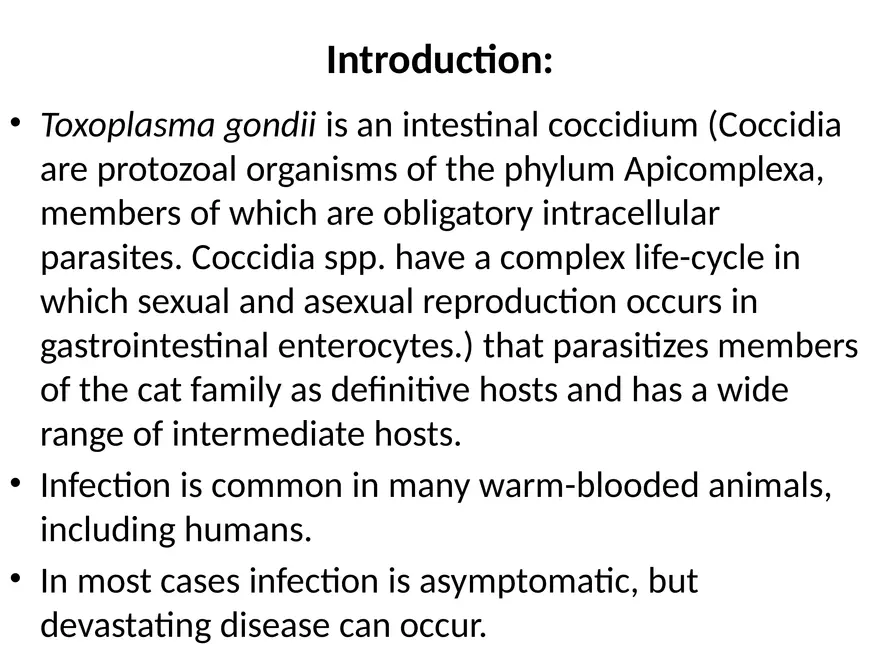 Toxoplasma Gondii - Page 2