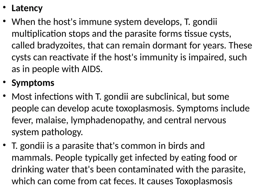 Toxoplasma Gondii - Page 5